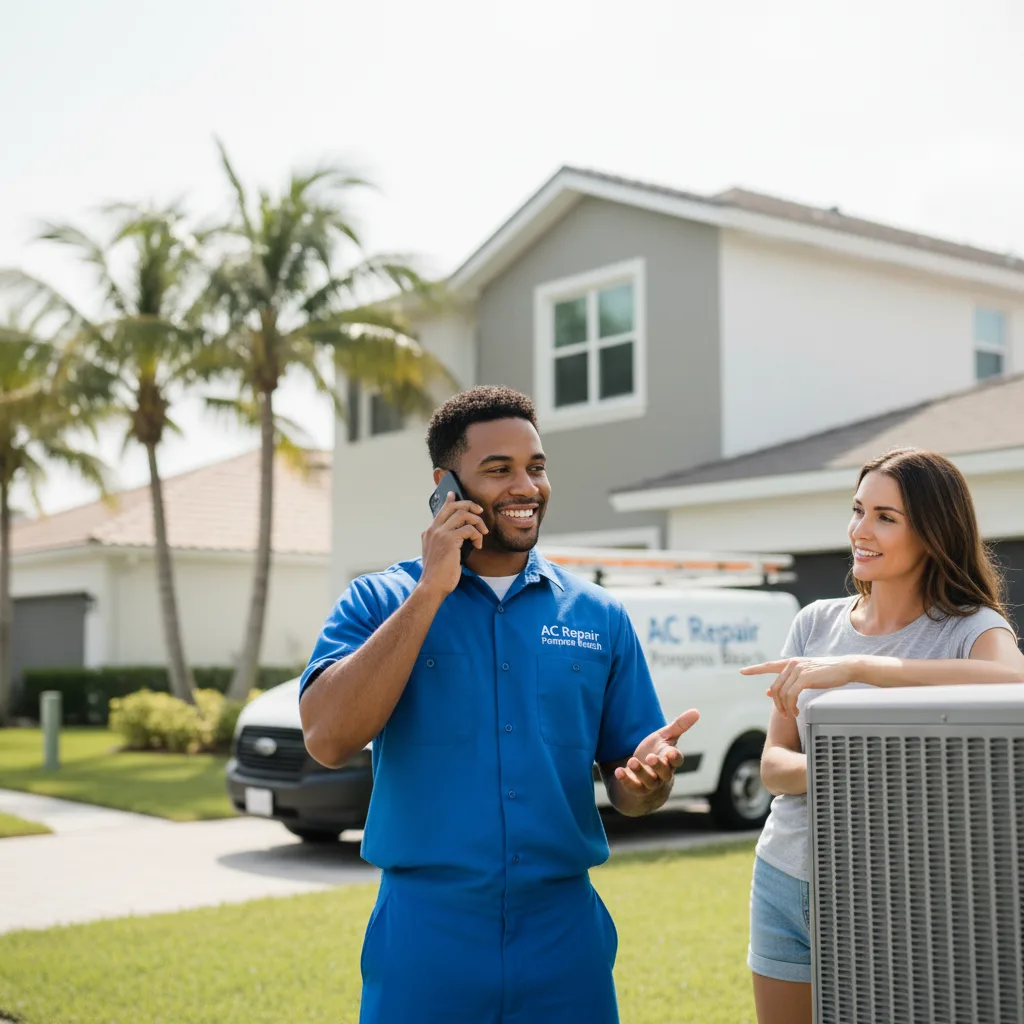AC Repair Pompano Beach customer support in Laneville